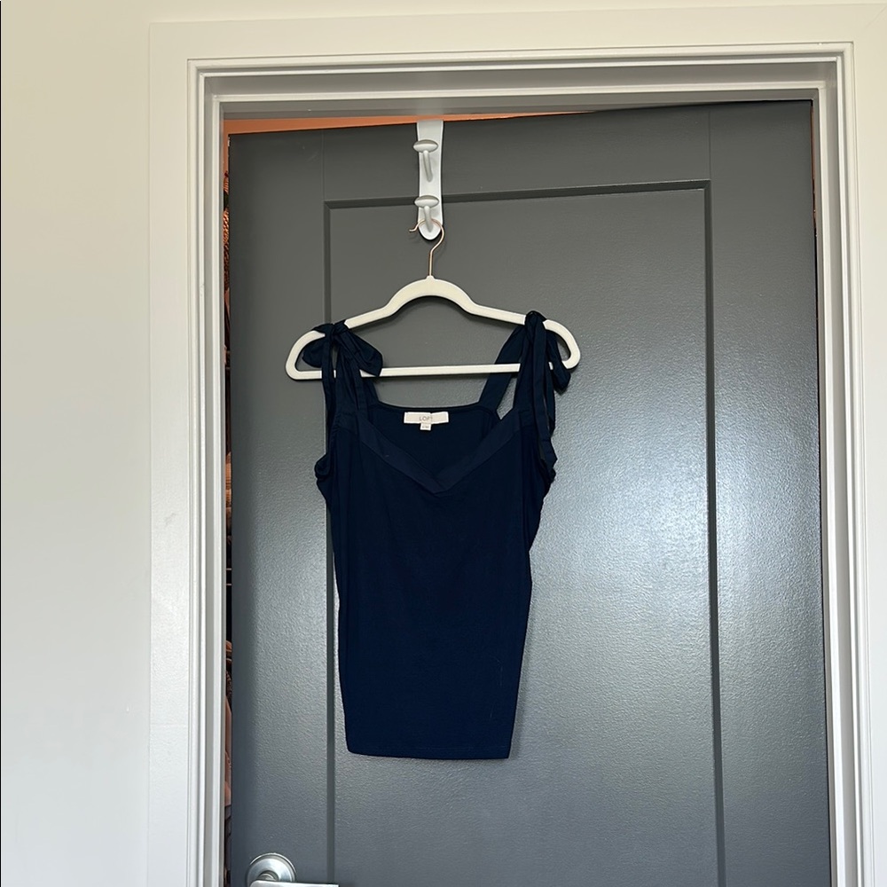 LOFT Navy Blue Women's Top